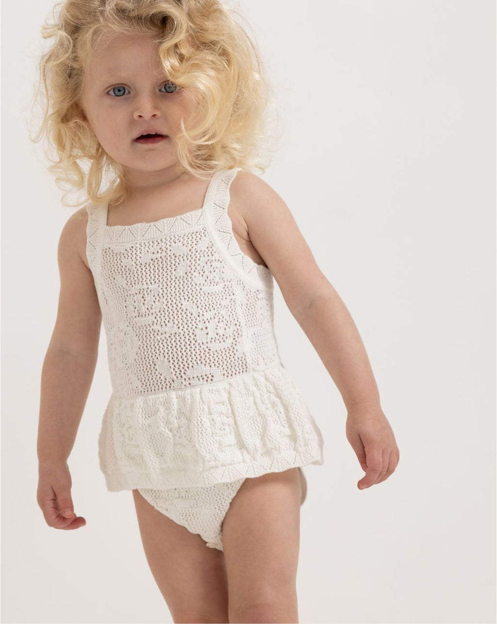 Crochet Bodysuit Dress CR15