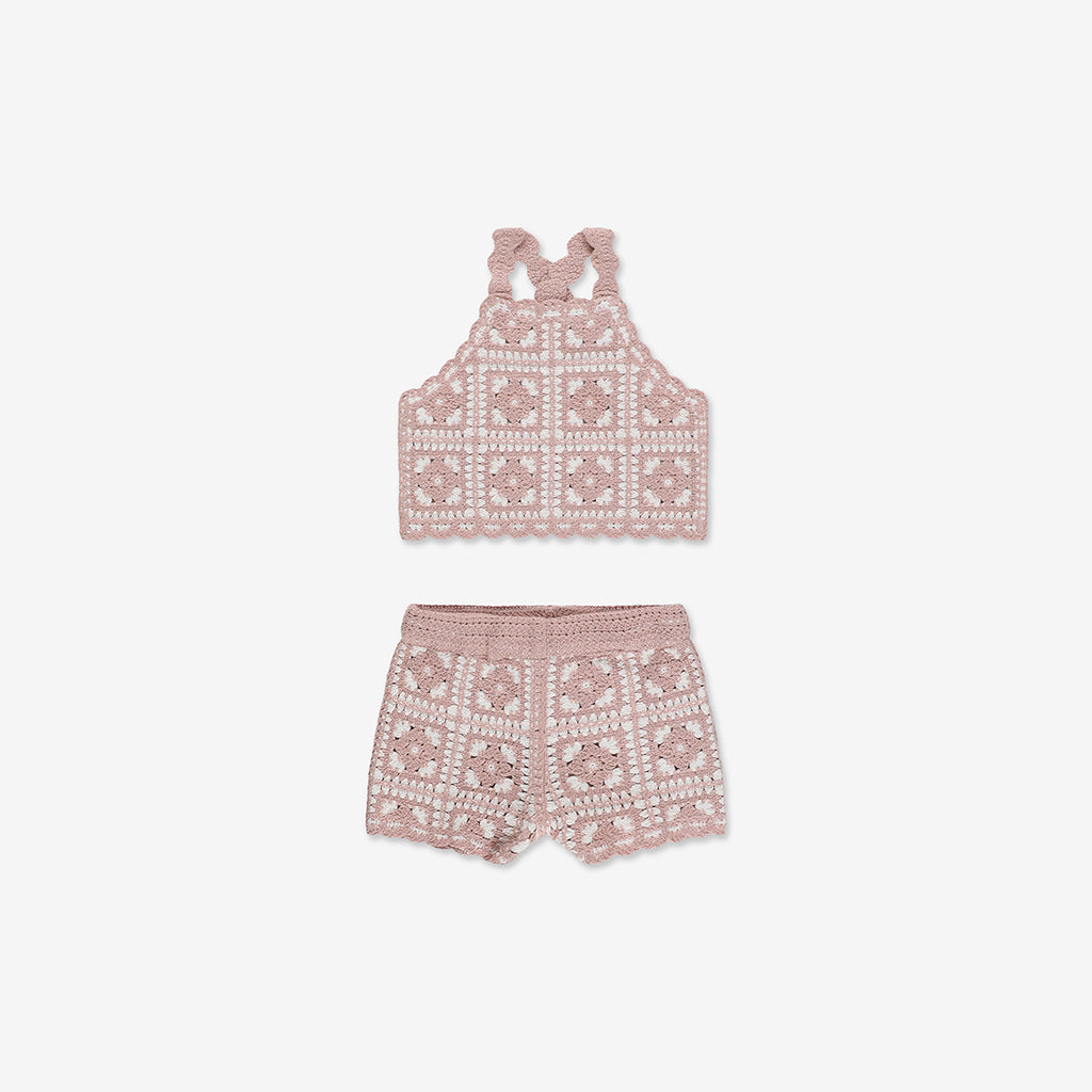 Crochet Tank Top & Short Set CR22