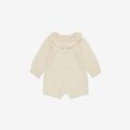 Pointelle Ovelall Ruffle RIB - RIB2a