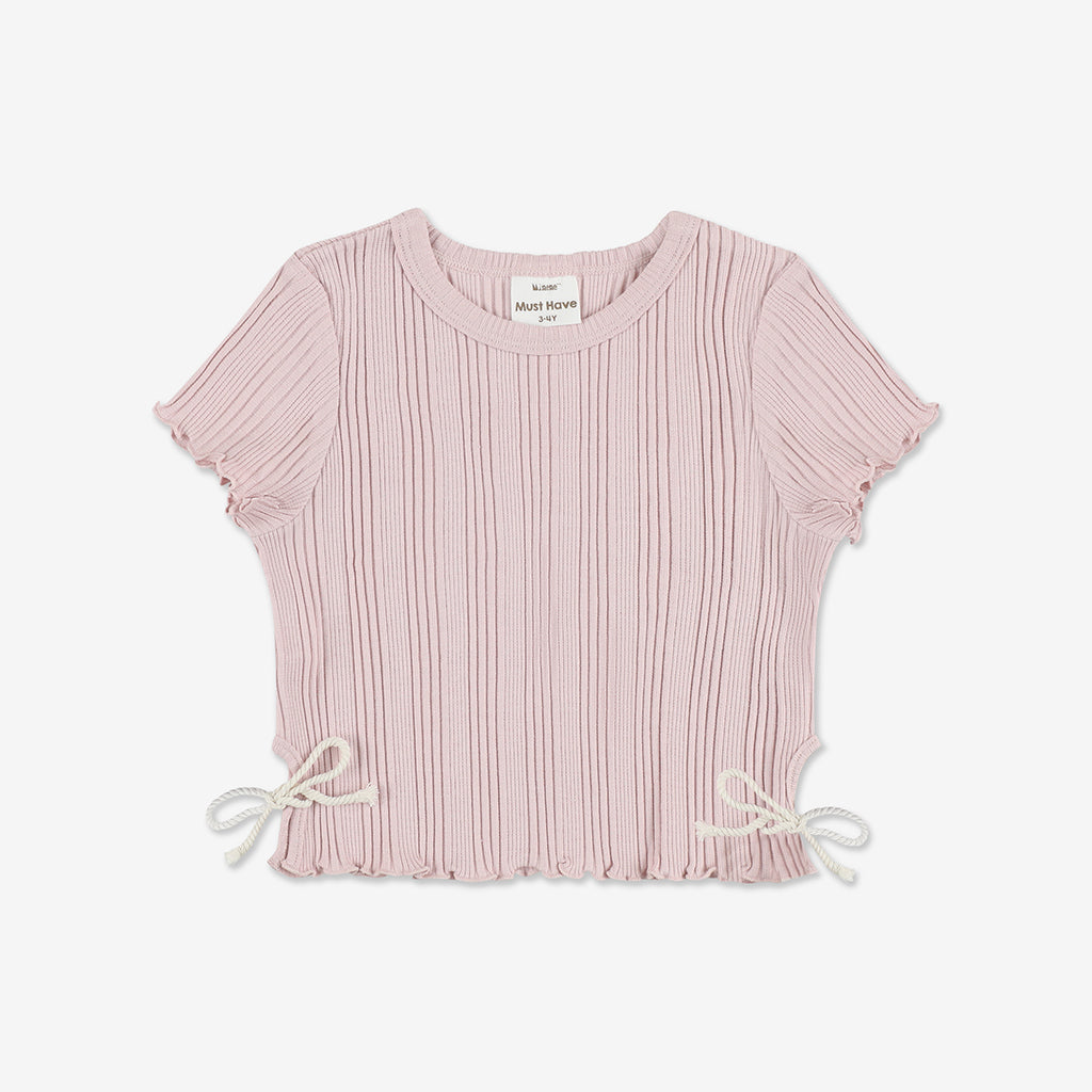 Girls Rib Cropped Shirt RIB - RIB7
