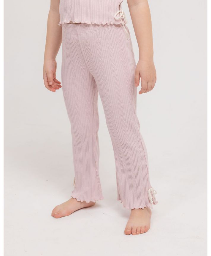 Girls Rib Flare Long Pants RIB - RIB8