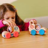Melissa & Doug GO Tots Wooden Race Cars