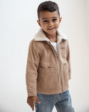 Denim Jacket With Fur J10