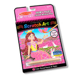 Melissa & Doug On the Go Scratch Art Color Reveal Pad - Fairy Tales