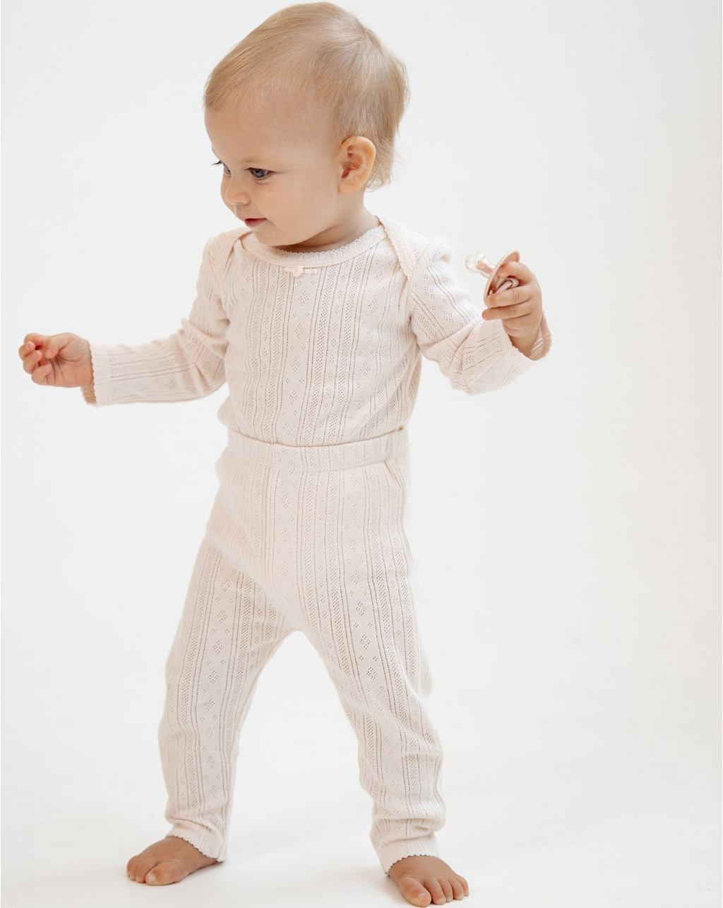3 Pack Pointelle & Pique Pants P