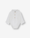 Woven Bodysuit With Pocket WB2