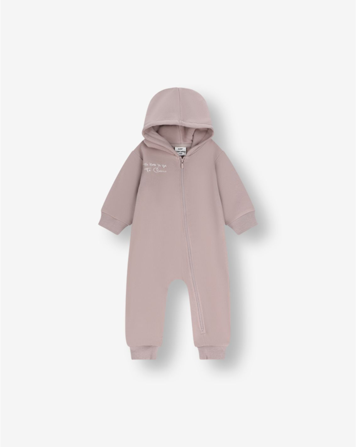 Hooded Overall With Zipper FB3
