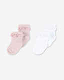 2 Pack Crochet Frill Socks - SOCKS1