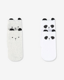 2 Pack High Terry Socks With Anti Slip SOCKS5