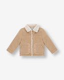 Boys Suede & Sherpa Jacket Y4