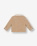 Boys Suede & Sherpa Jacket Y4