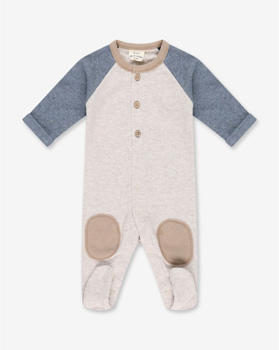 Pique Overall With Buttons PR3