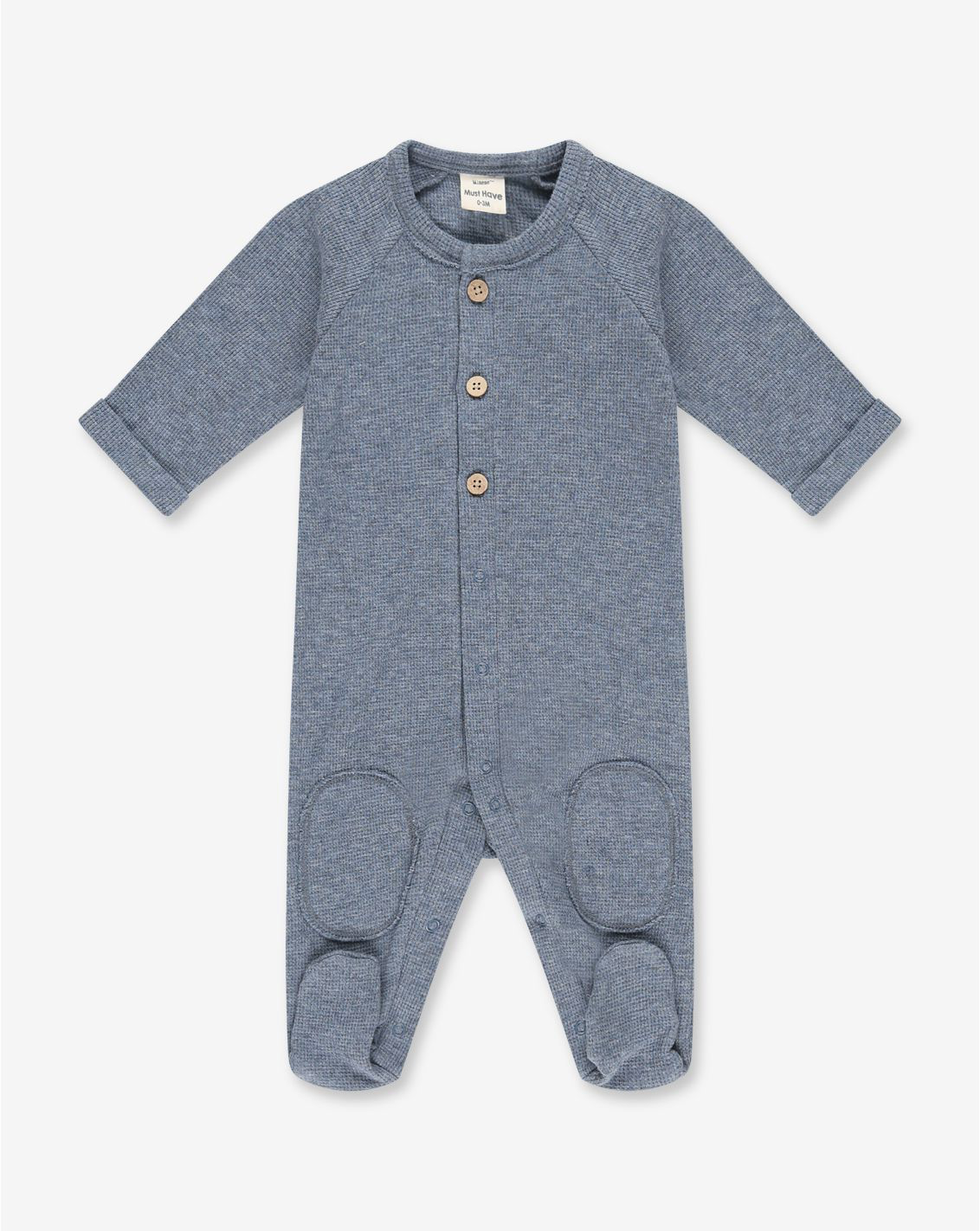 Pique Overall With Buttons PR3