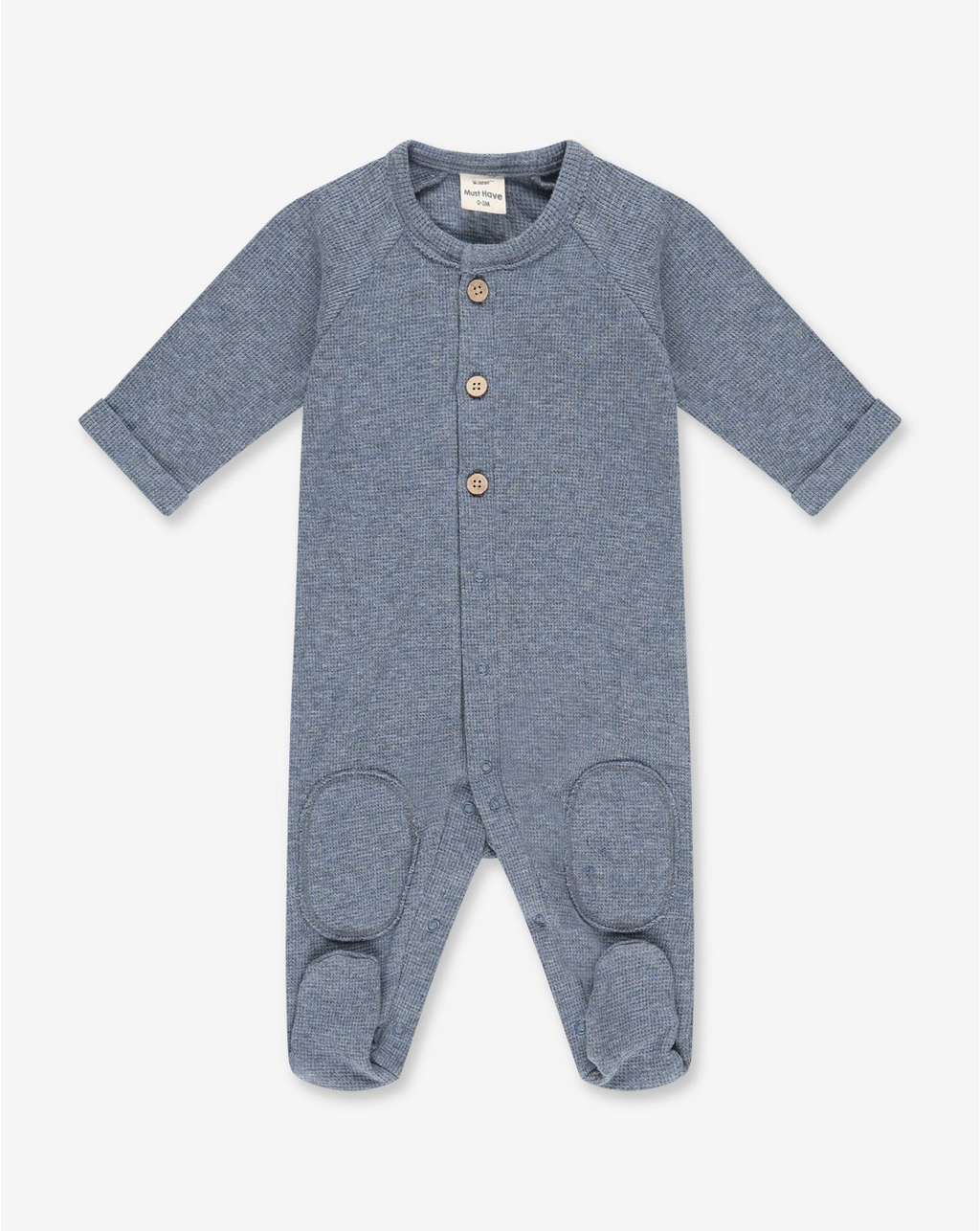 Pique Overall With Buttons PR2