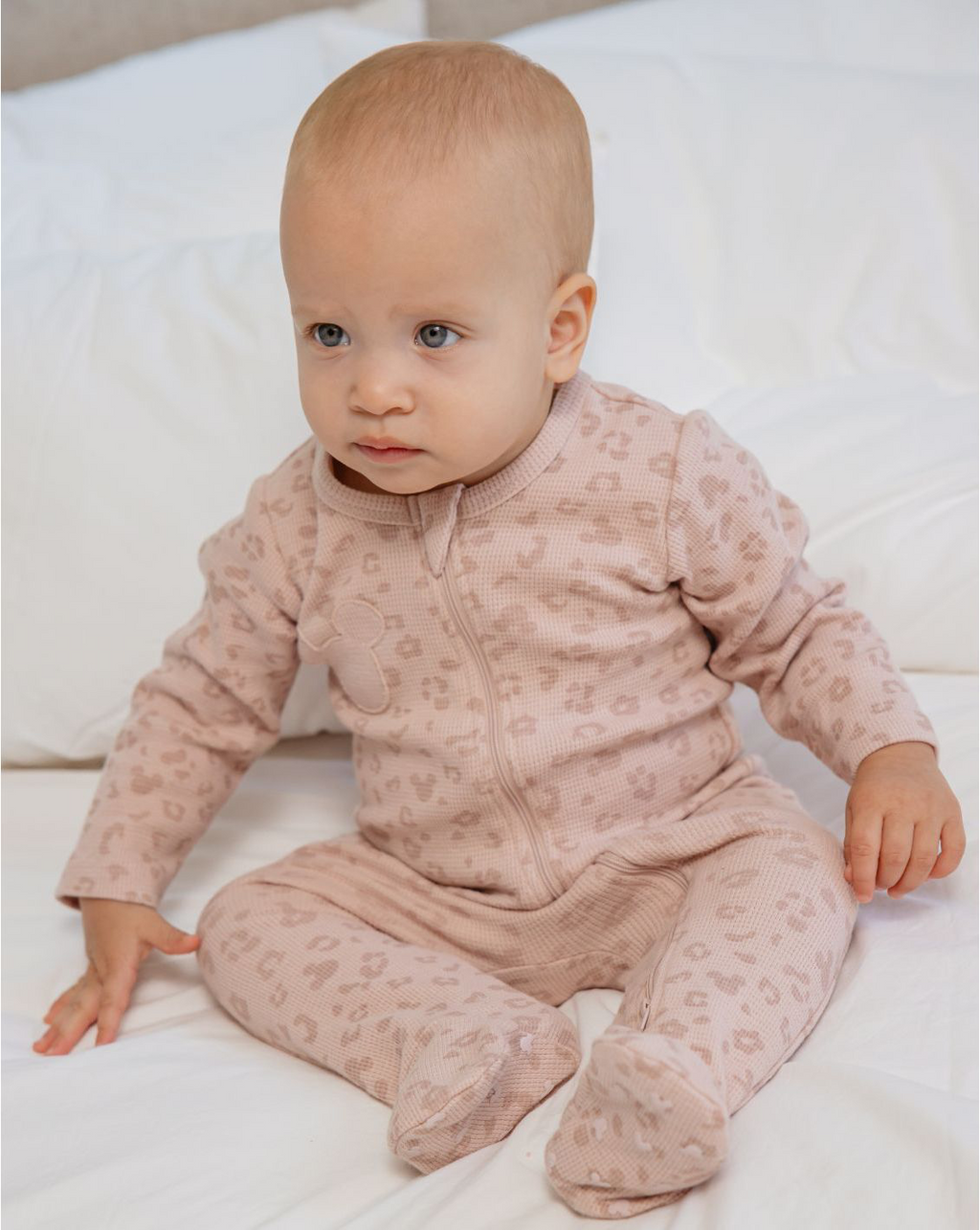 Disney Pique Overall With a Zipper PJ
