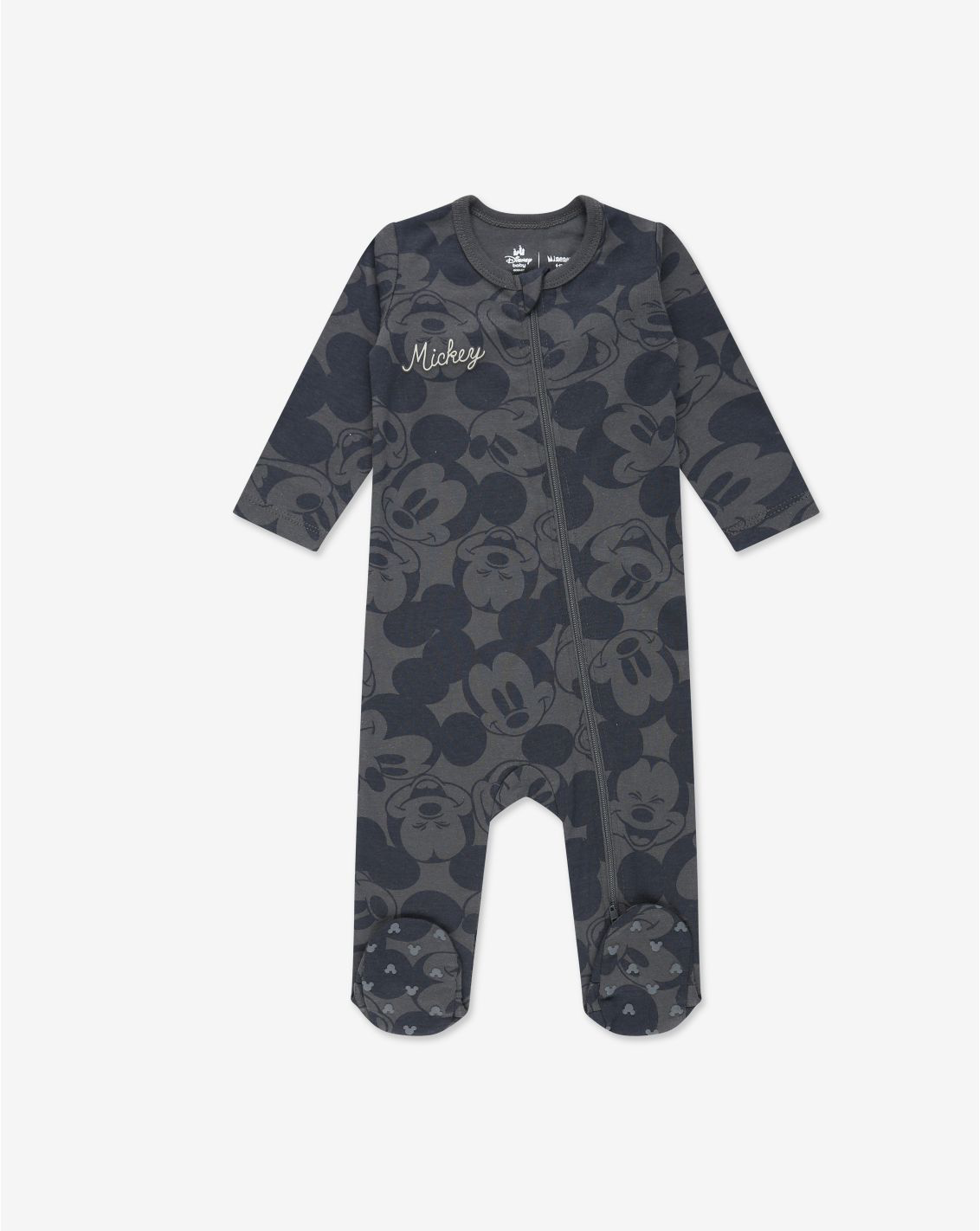 Disney Overall With a Zipper PJ