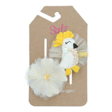 A -Parrot with Flower