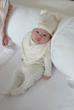 Baby Girl Flared Sleeves Overall & Hair Band RIB - S24