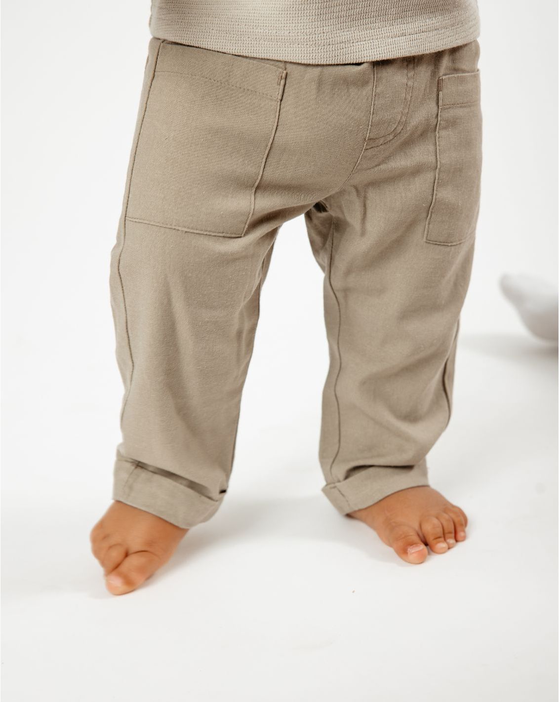 Woven Bodysuit With Pocket WB19