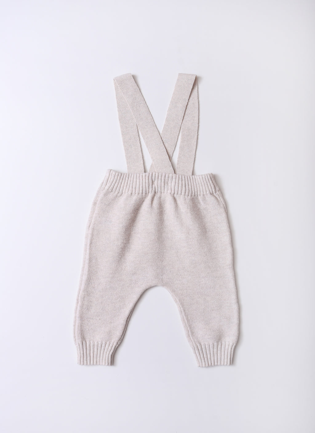 Knitted Overall With Suspenders BR