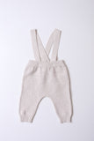 Knitted Overall With Suspenders BR