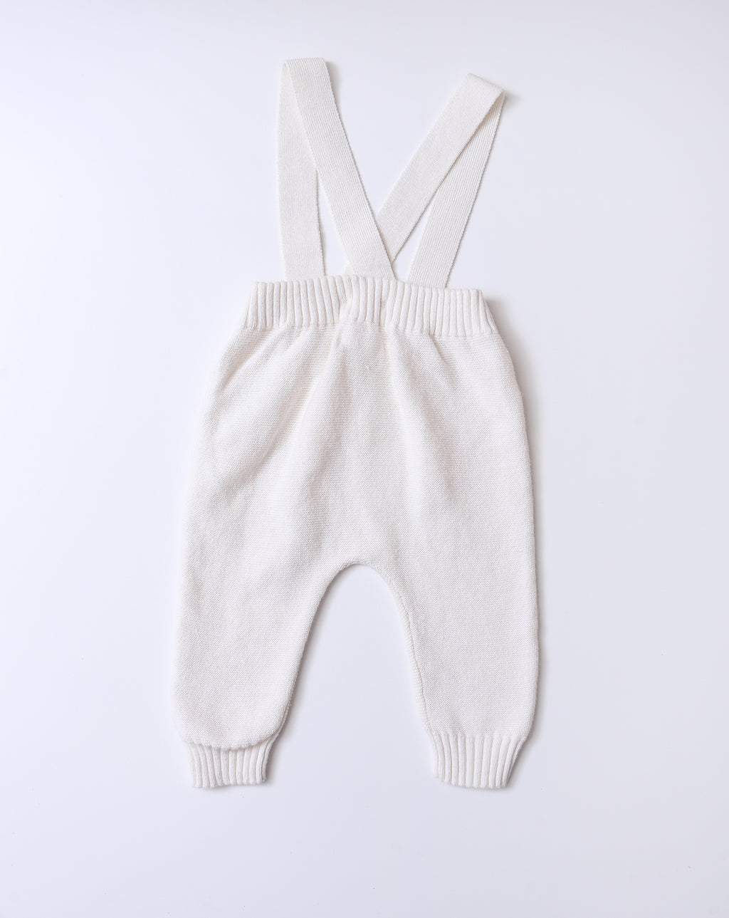Knitted Overall With Suspenders BR