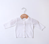 Knitted Lace Cardigan With Buttons BR