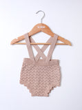 Knitted Bloomers With Straps BR