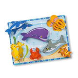 Sea Creatures Chunky Puzzle - 7 Pieces