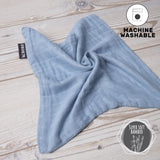 Bamboo Muslin with Silicone Baby Teething Ring