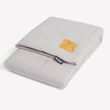 Small Reversible Jersey Winter Quilt 80x80 cm -  Embroidery Collection !