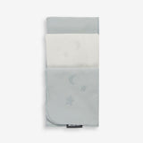 100% Cotton Jersey Squares - Pack of 3