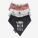 Jersey Bandana Bibs -  Pack of 3