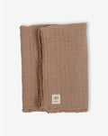 Large Muslin Blanket With Fringes 100*150cm