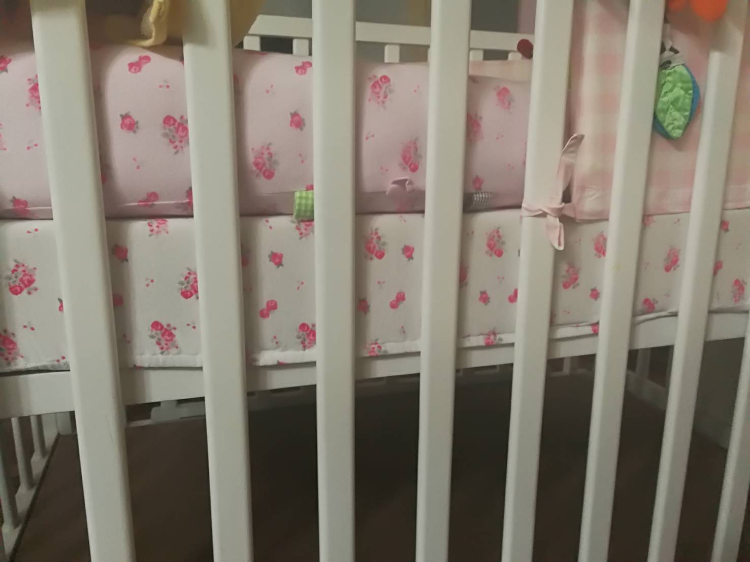 Baby Bed Bundle - Cream Floral