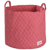 Cream Beige Star  Bedding Gift Basket - Red Basket !