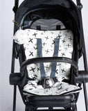 Reversible Pushchair & Car Seat Liner - Jersey Cotton!