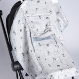 Bamboo Stroller Sunshade