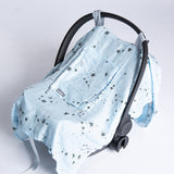 Bamboo Basket Car Seat Sunshade