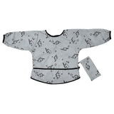 Crumb Catcher Bib With Sleeves