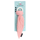 Bamboo Muslin with Silicone Baby Teething Ring