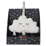 "Welcome To The World Little One" Gift Basket - Light Grey Cloud