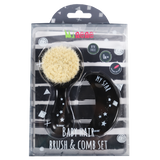 Mini Baby Bath Classic Black & White Newborn Gift Basket