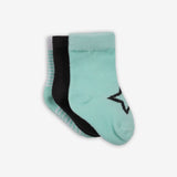 Baby socks pack of 3 pairs - size: 0-6m