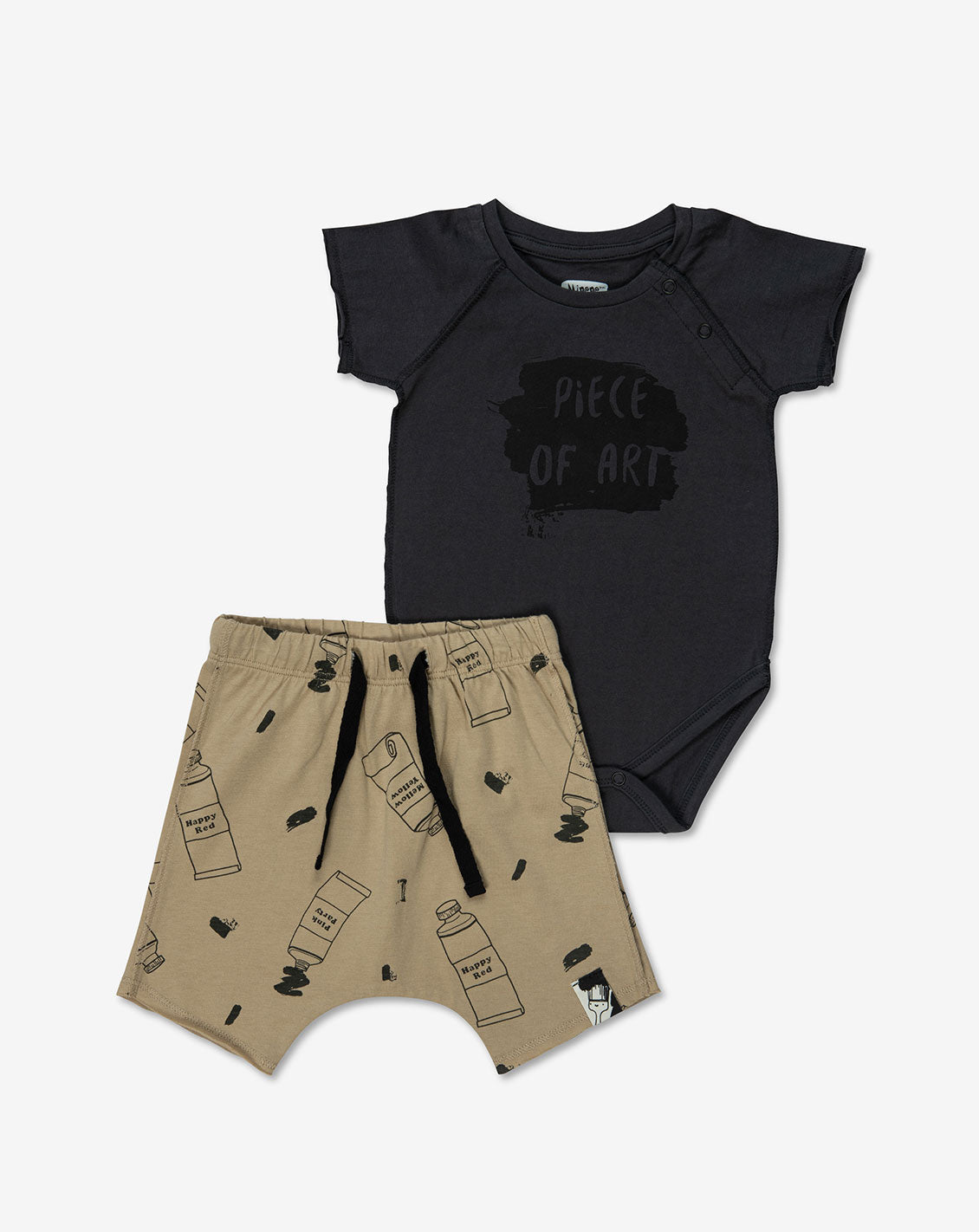 Bodysuit & Short Pants O1