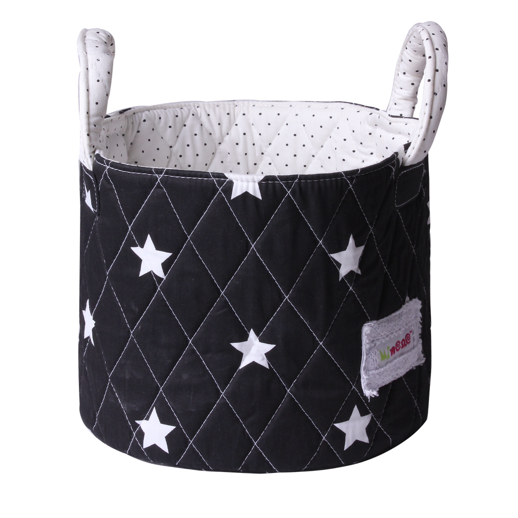Classic Black & White Newborn Gift Basket