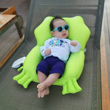 Lets Take A Bath Gift Basket - Green Frog !