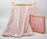 Baby Pink Newborn Gift Basket - Pink Star for Sweet Little Girl !