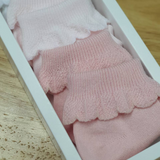 Baby Socks Pack of 3 -  Lulu , size: 6-12m