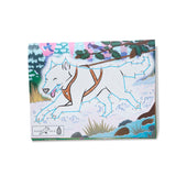 Dot-to-Dot Coloring Pad - Pets